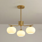 Lindelis Glass Chandelier-Moonnatur