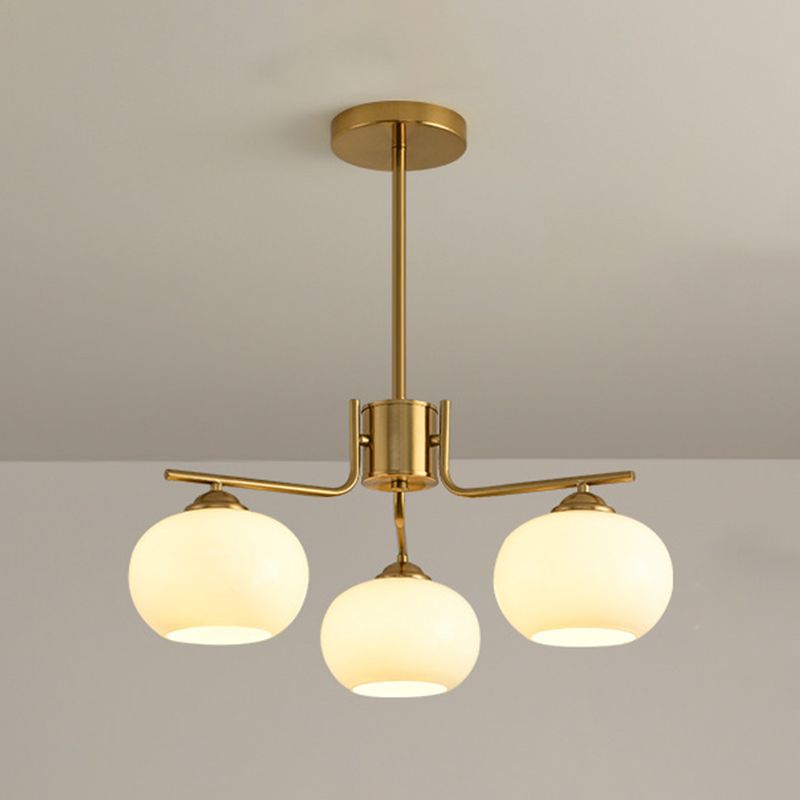 Lindelis Glass Chandelier-Moonnatur