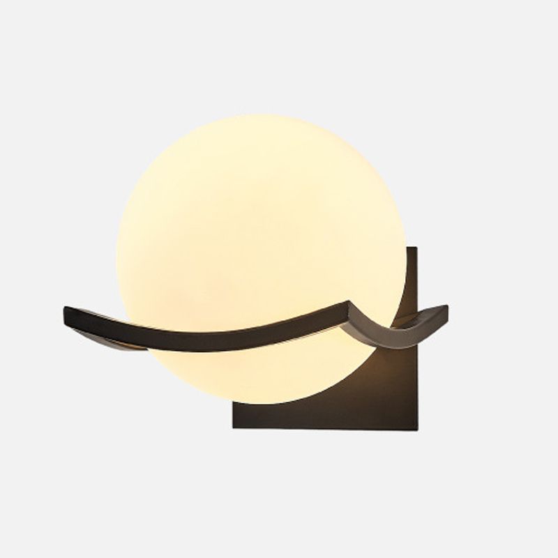 Garnelfield Glass Wall Light-Moonnatur