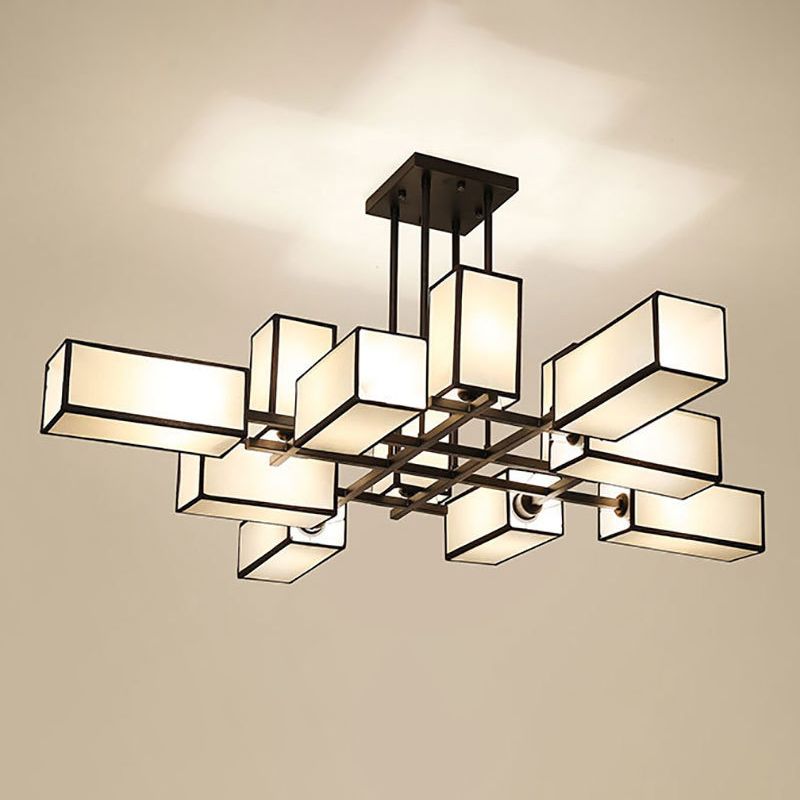 Enverhaven Fabric Chandelier-Moonnatur