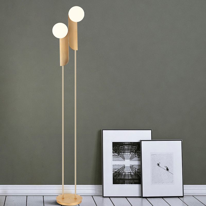 Tildencove Glass Floor Lamp-Moonnatur