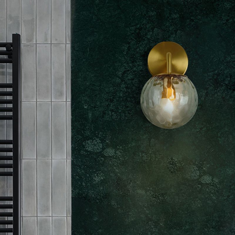 Gildenfern Glass Wall Light-Moonnatur