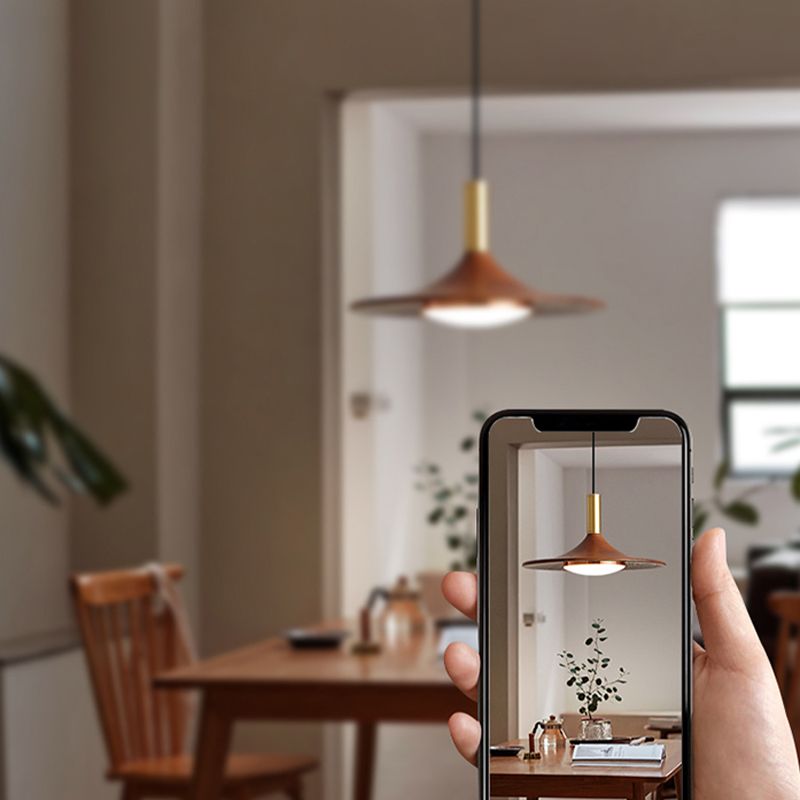 Caldenora Wood Pendant Light-Moonnatur