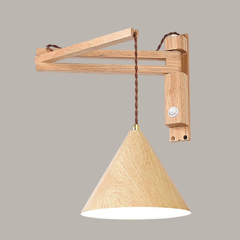 Kenrenenna Wood Wall Light-Moonnatur