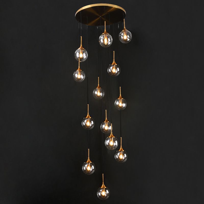 Pardenara Glass Chandelier-Moonnatur