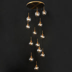 Pardenara Glass Chandelier-Moonnatur