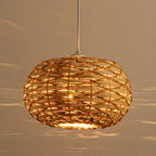 Avrenaria Rattan Pendant Light-Moonnatur