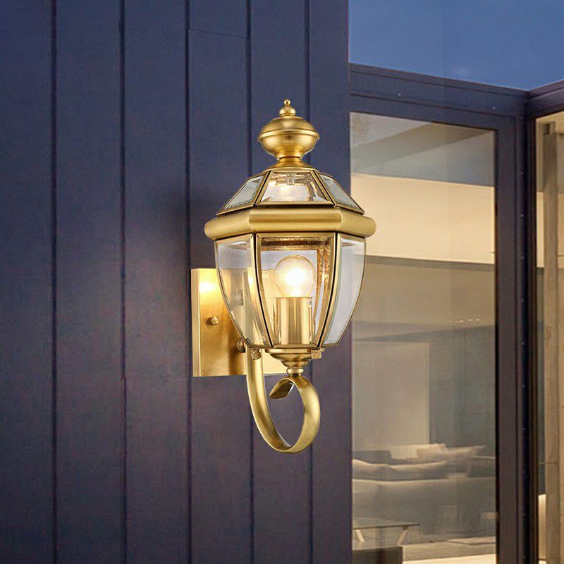 Cumberenora Glass Wall Light-Moonnatur