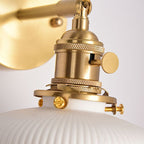 Verrenwren Ceramic Wall Light-Moonnatur