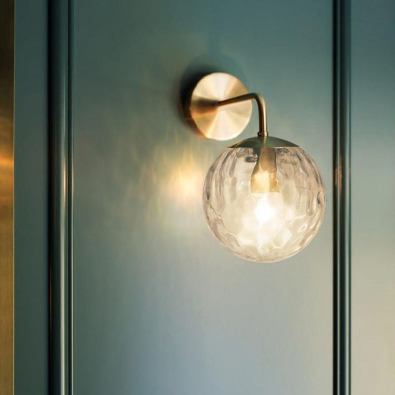 Gildenfern Glass Wall Light-Moonnatur