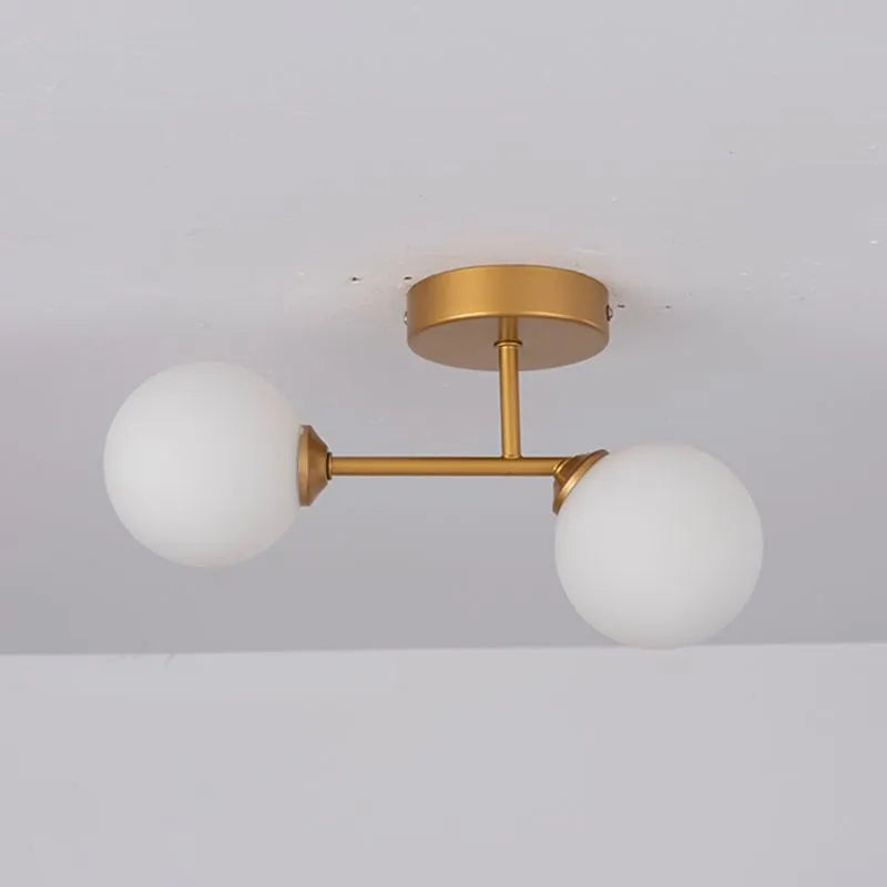 Galdenholm Glass Ceiling Light-Moonnatur