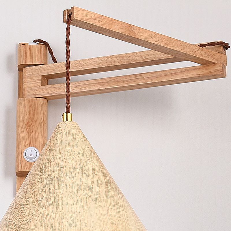 Kenrenenna Wood Wall Light-Moonnatur