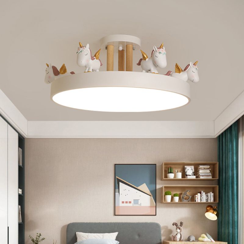 Lindeleth Wood Ceiling Light-Moonnatur