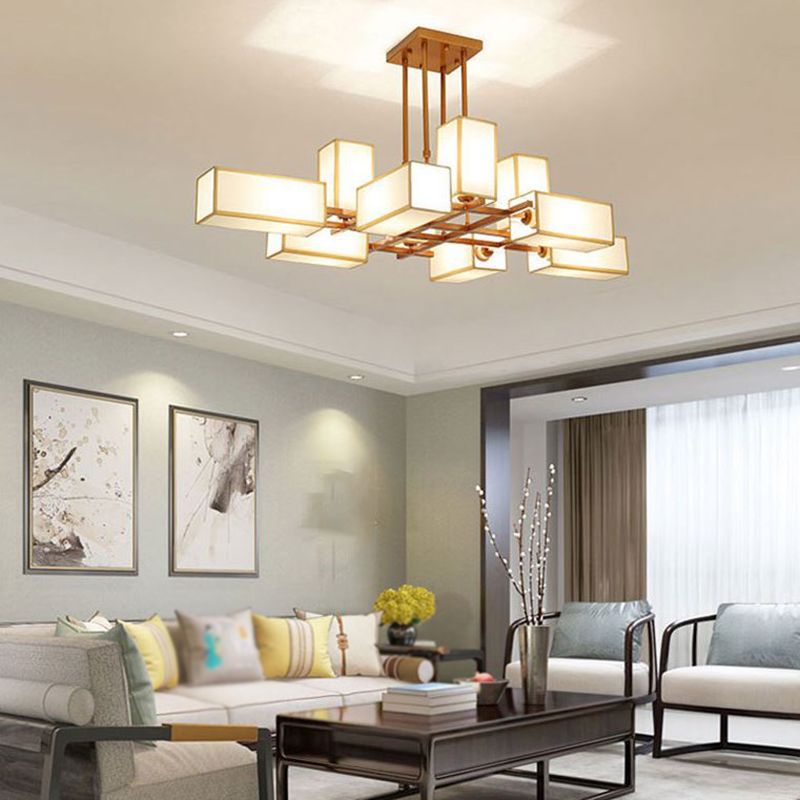 Enverhaven Fabric Chandelier-Moonnatur