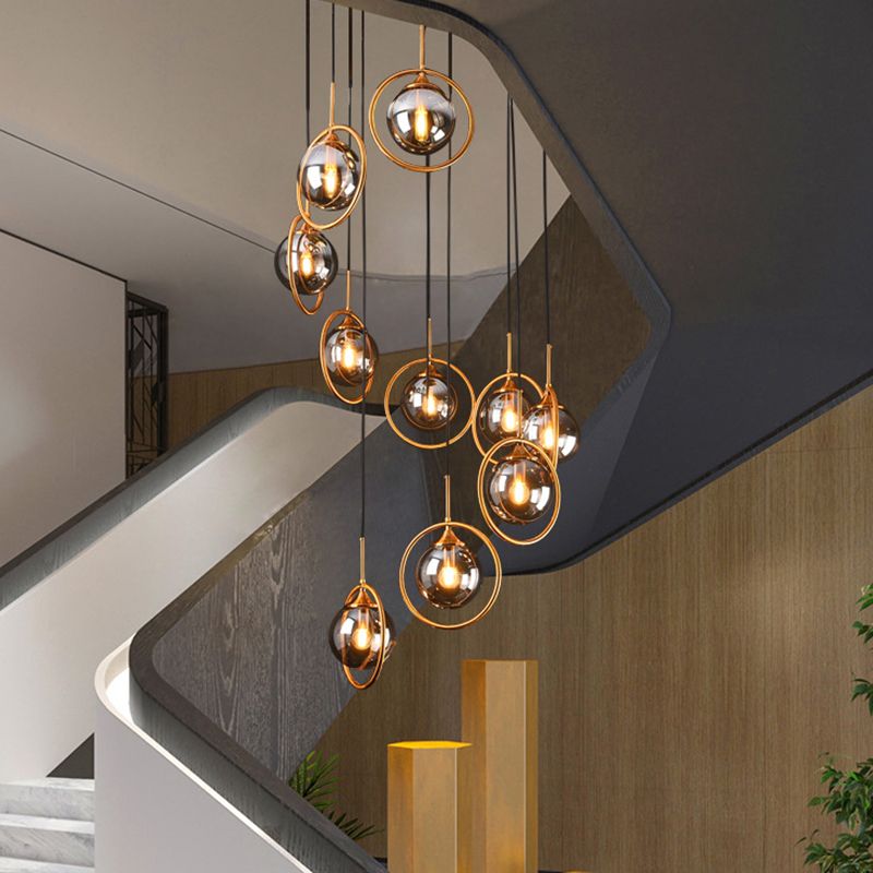 Pardenara Glass Chandelier-Moonnatur
