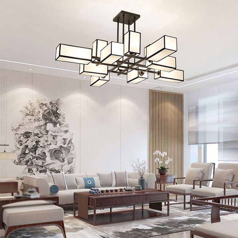 Enverhaven Fabric Chandelier-Moonnatur