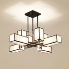 Enverhaven Fabric Chandelier-Moonnatur