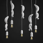 Ravensevia Resin Pendant Light-Moonnatur