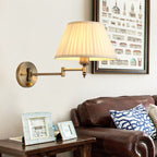 Cindeleris Fabric Wall Light-Moonnatur