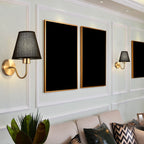 Ferrowfern Fabric Wall Light-Moonnatur