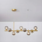 Idrisera Glass Chandelier-Moonnatur