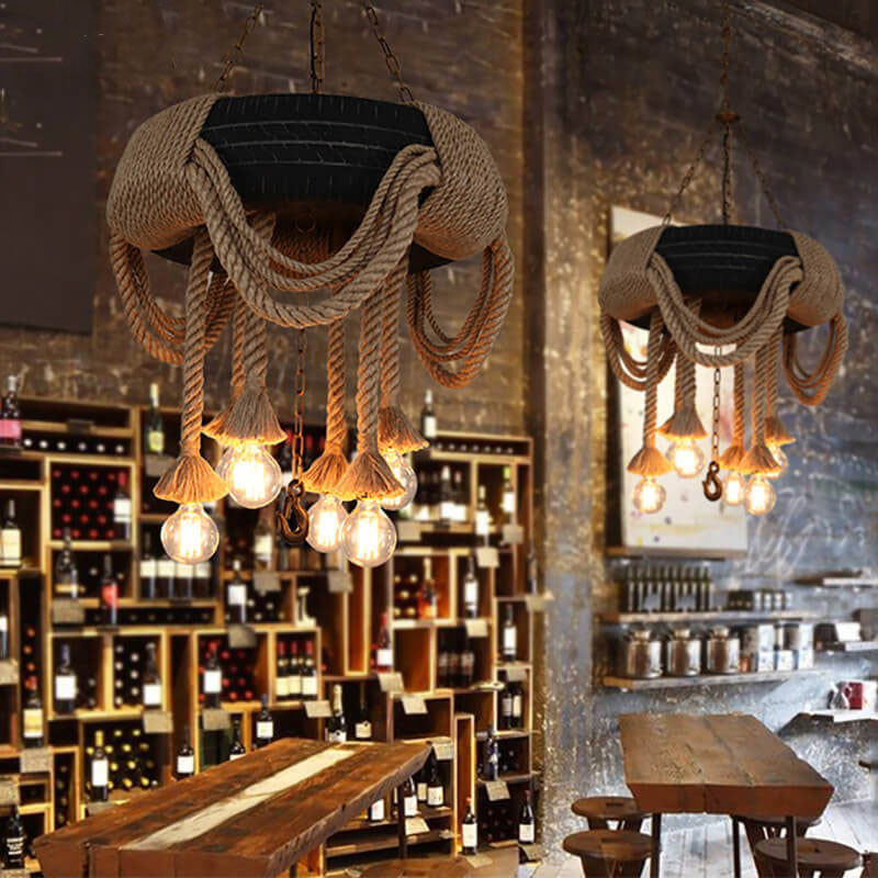 Wilvenrose Tyre Chandelier-Moonnatur