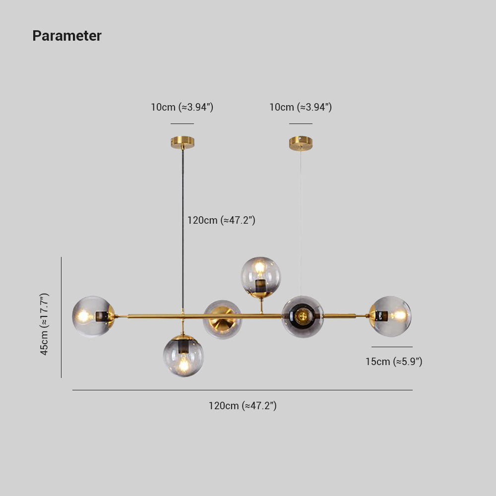 Norrelelis Glass Pendant Light-Moonnatur