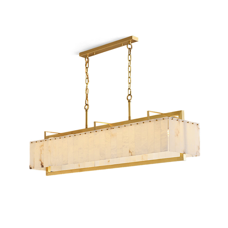 Yarrelbrook Alabaster Chandelier-Moonnatur