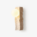 Erlenwynne Travertine Wall Light-Moonnatur