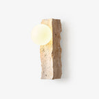 Erlenwynne Travertine Wall Light-Moonnatur