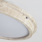 Morrelrose Travertine Ceiling Light-Moonnatur