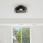 Ashenelia Glass Ceiling Light-Moonnatur