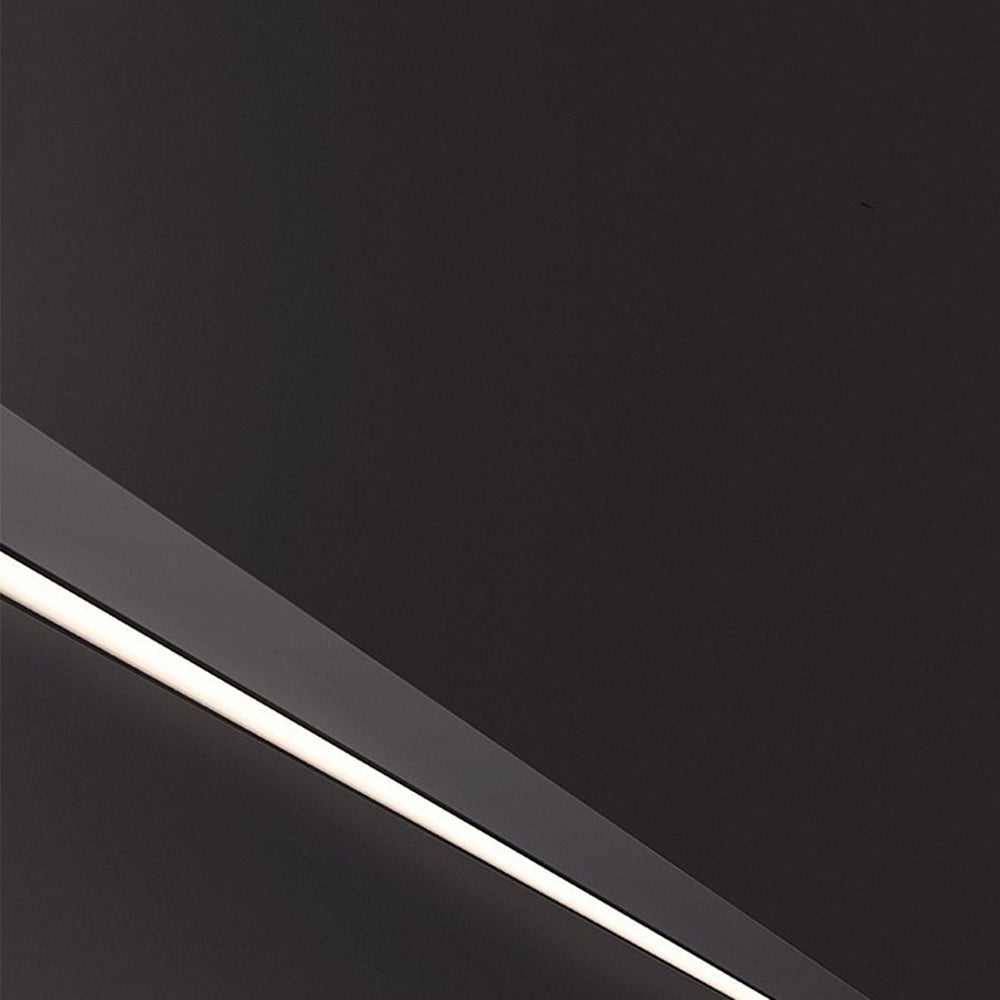 Liora Modern Slim Linear Black LED Wall Lamp - Neutralighting