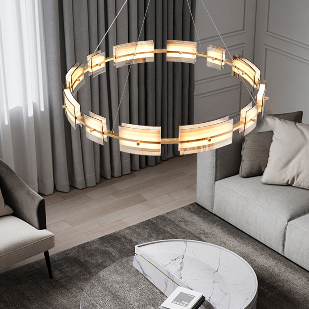 Kenreneth Glass Pendant Light-Moonnatur
