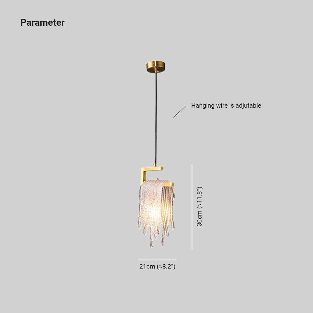 Norrelaelle Crystal Pendant Light-Moonnatur
