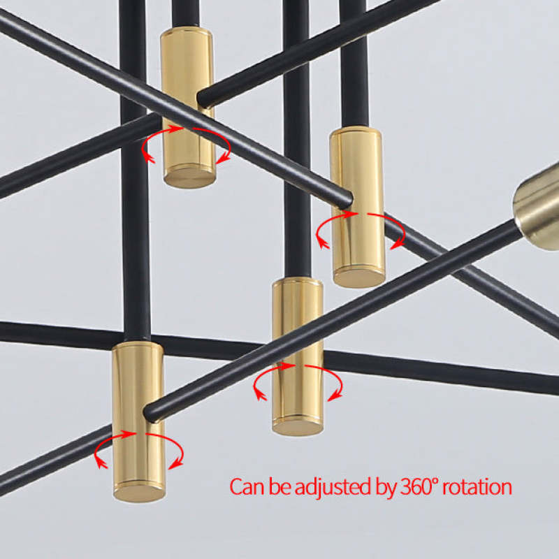 Lindsy Retro Satellite Shape Ceiling Light - Neutralighting