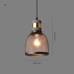 Rildengrove Cement Pendant Light-Moonnatur