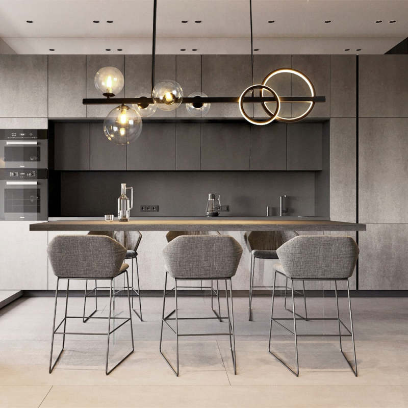 Kesterwynne Glass Pendant Light-Moonnatur
