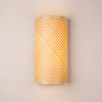 Harvenelle Rattan Wall Light-Moonnatur