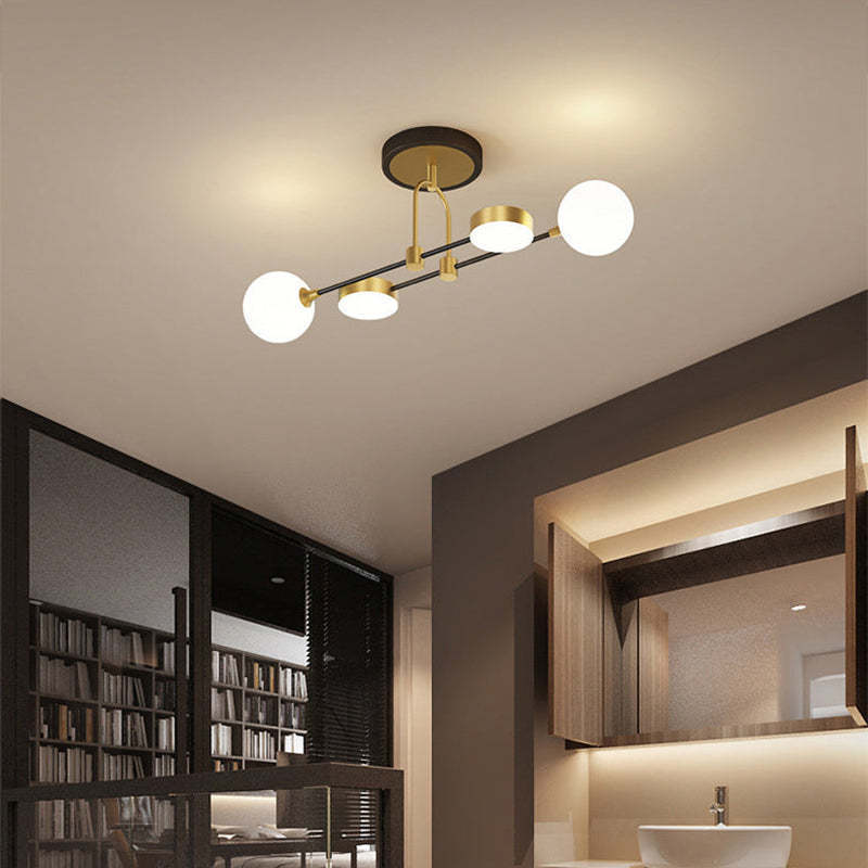 Islenena Glass Ceiling Light-Moonnatur
