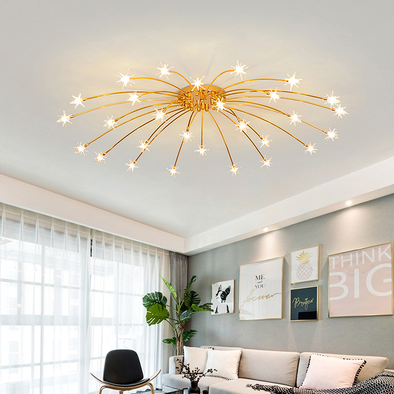 Lorreniel Glass Ceiling Light-Moonnatur