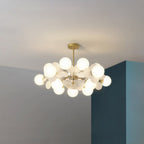 Faldenley Glass Chandelier-Moonnatur