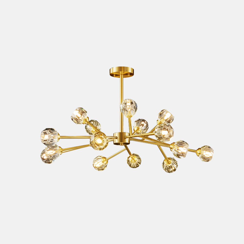 Finverley Crystal Pendant Light-Moonnatur