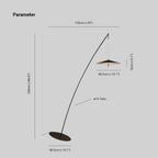 Nardenevia Metal Floor Lamp-Moonnatur