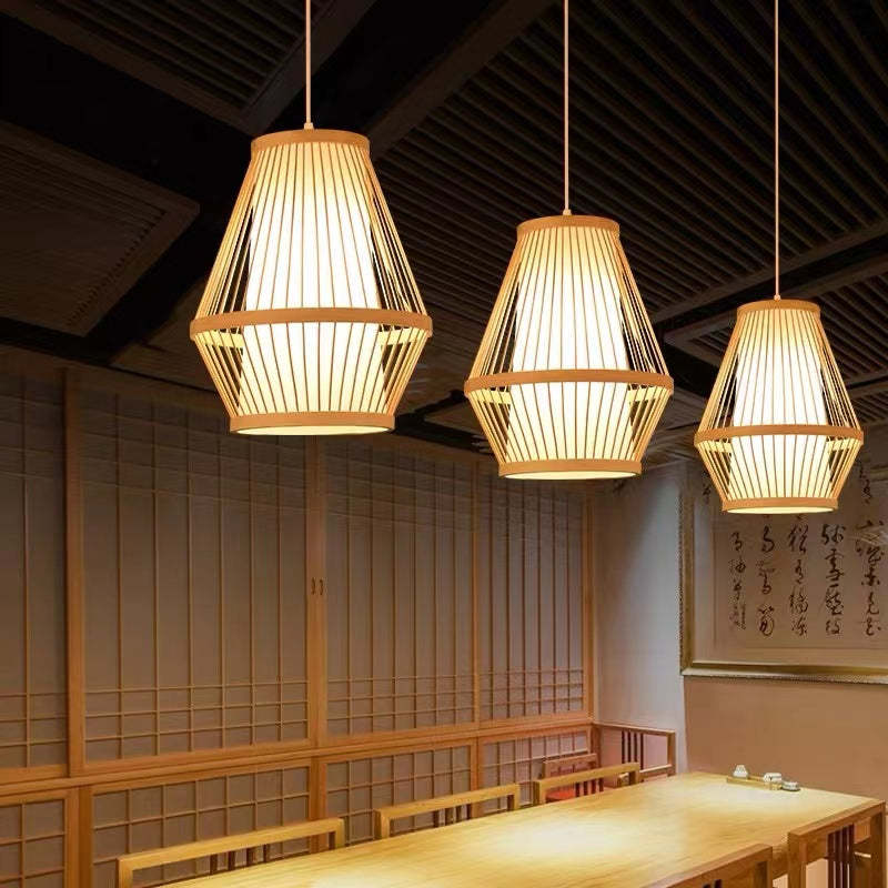 Brenelelis Bamboo Pendant Light-Moonnatur