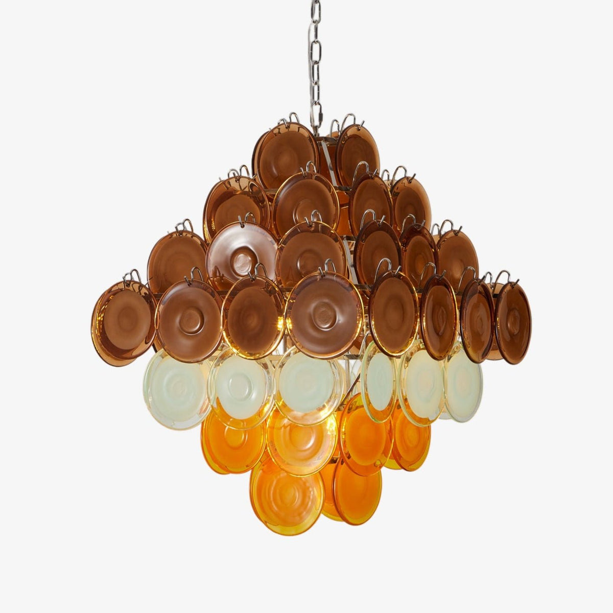 Cambergrove Glass Chandelier-Moonnatur