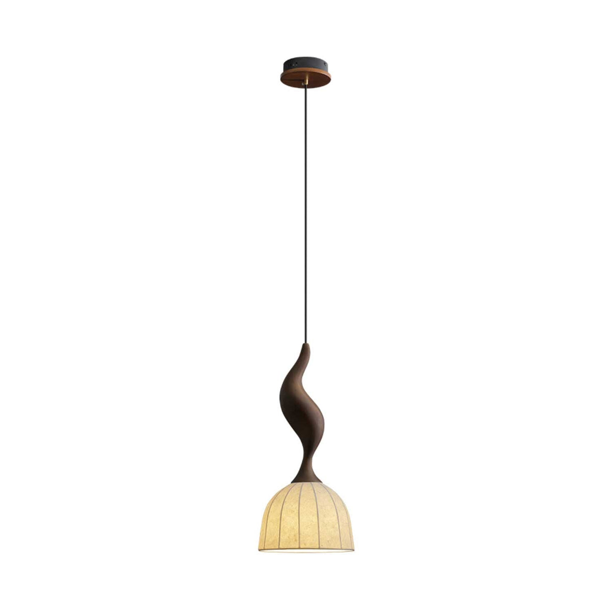 Perrinlyn Wood Pendant Light-Moonnatur