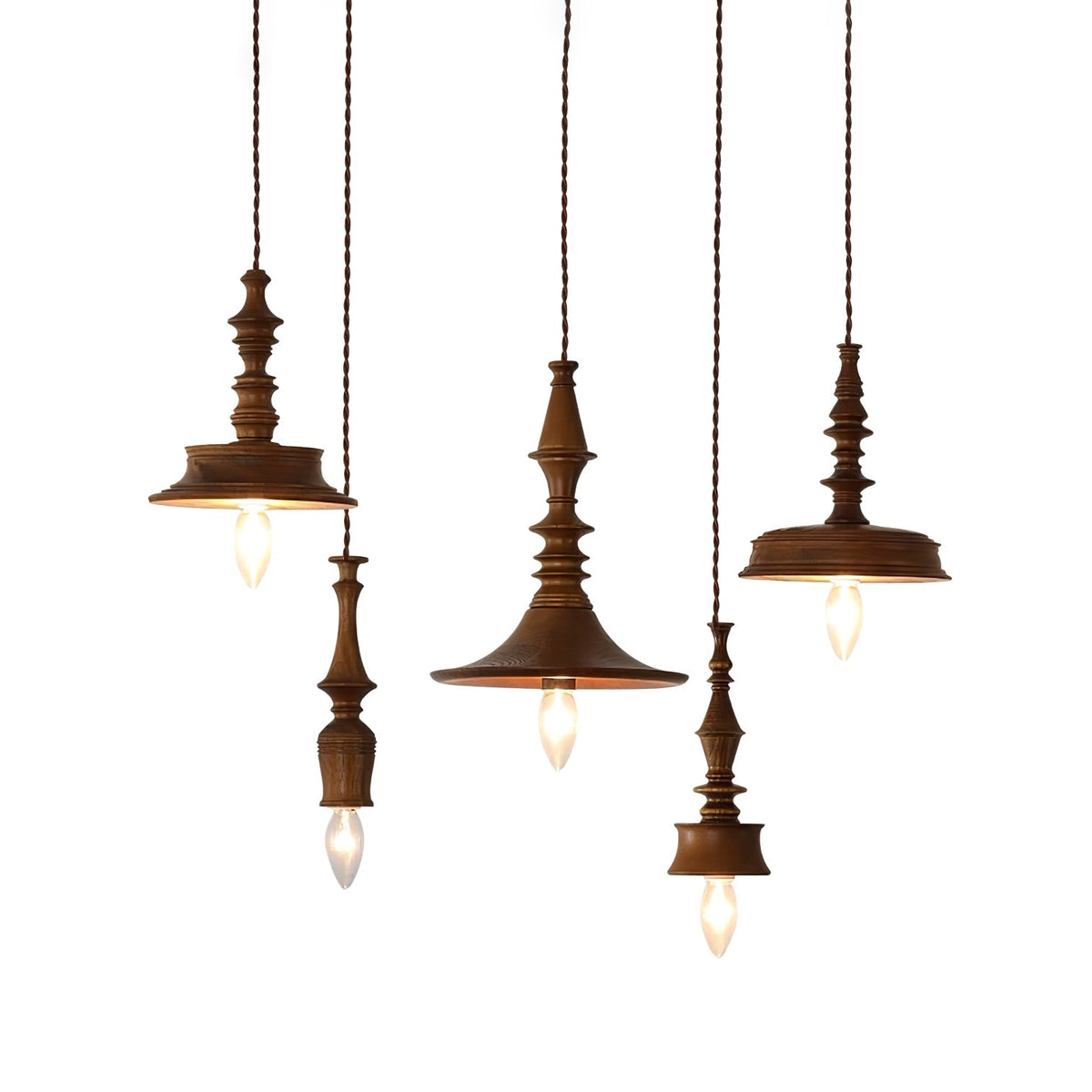 Perenera Wood Pendant Light-Moonnatur