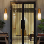 Hatherenna Rattan Wall Light-Moonnatur