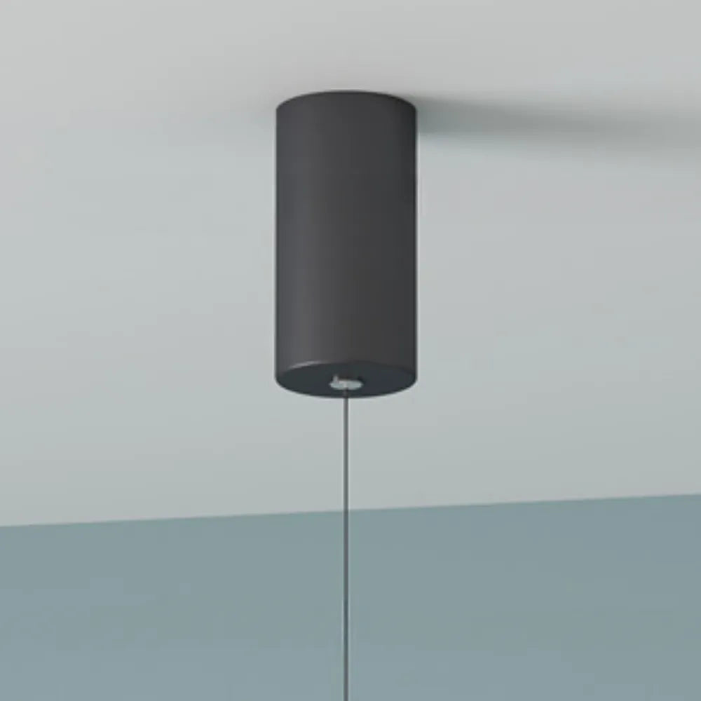 Erix Minimalist Linear Pendant Light Bedside, Black - Neutralighting